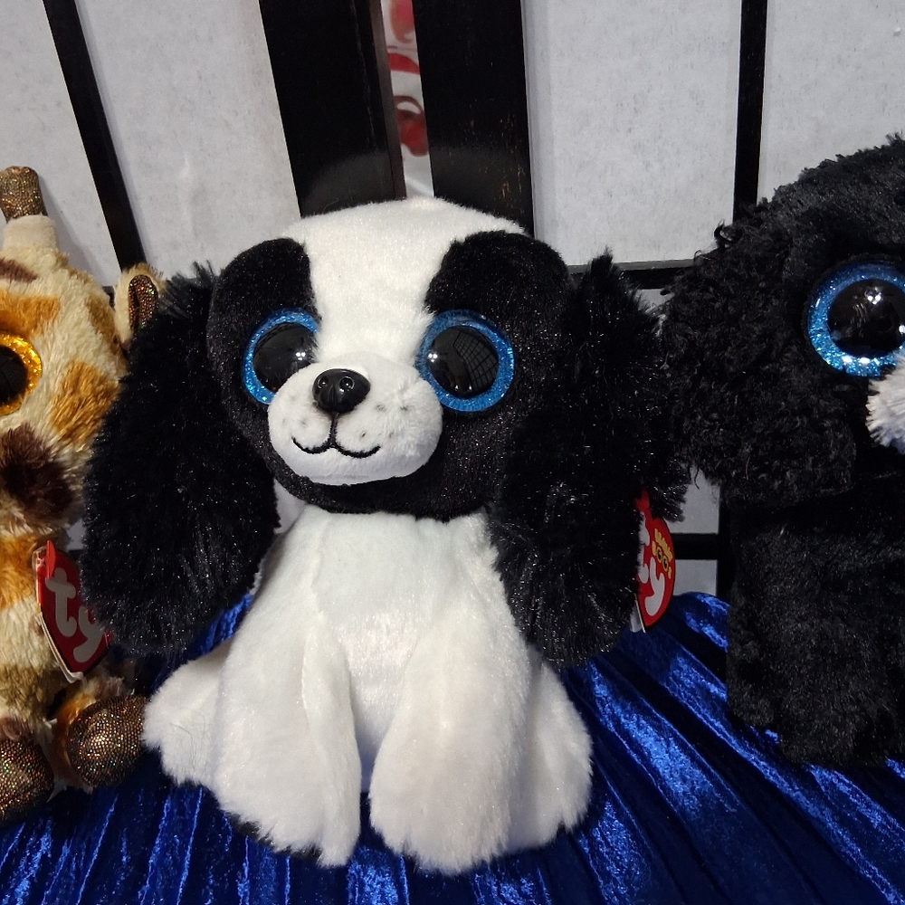 Set of 5 Colorful Plush Toys. Ty Beanie - Picture 11 of 15